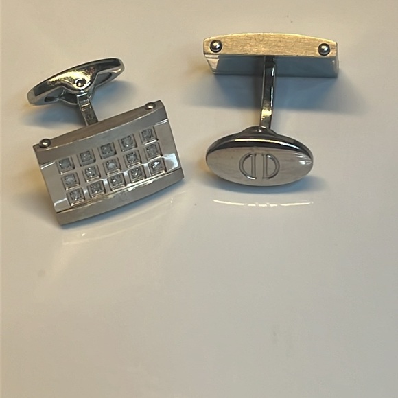DAVID DONAHUE DIAMOND CUFFLINKS - Picture 11 of 11